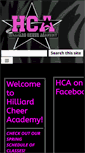 Mobile Screenshot of hilliardcheeracademy.com